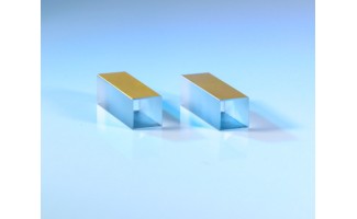 BBO, Z-Cut, 4x4x20 мм, просветляющее покрытие и Cr+Au-электрод для применения с ЭО.